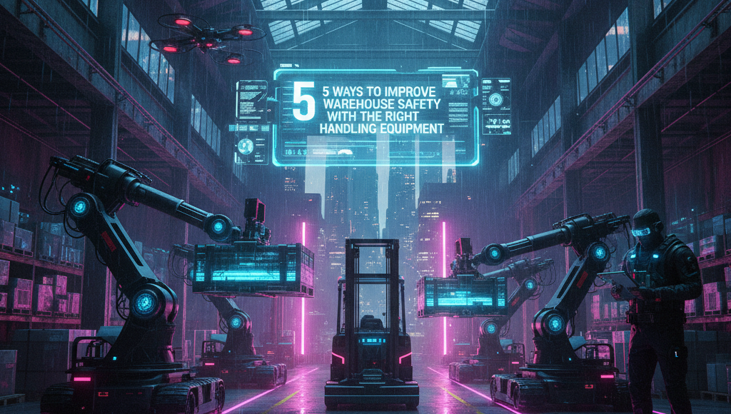 “5 Ways to Improve Warehouse Safety With the Right Handling Equipment”